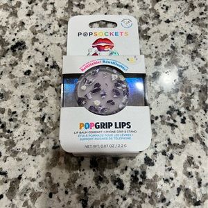 Pop socket with lavender lip balm never used